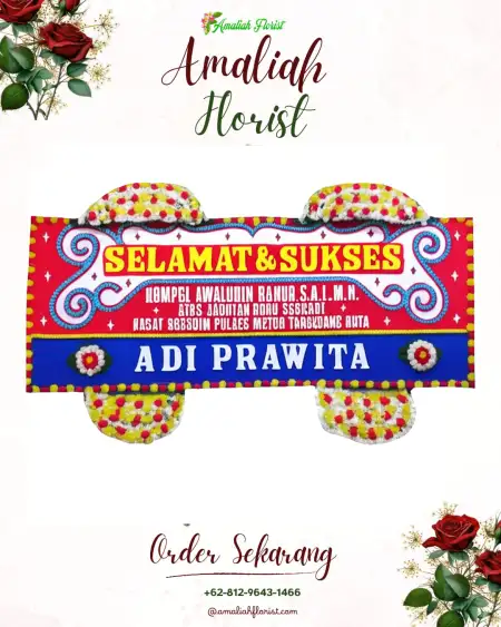 Papan Bunga Ucapan Selamat Mekarjati
