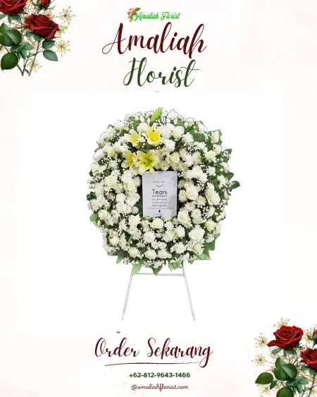 Krans Bunga Duka Mekarjati